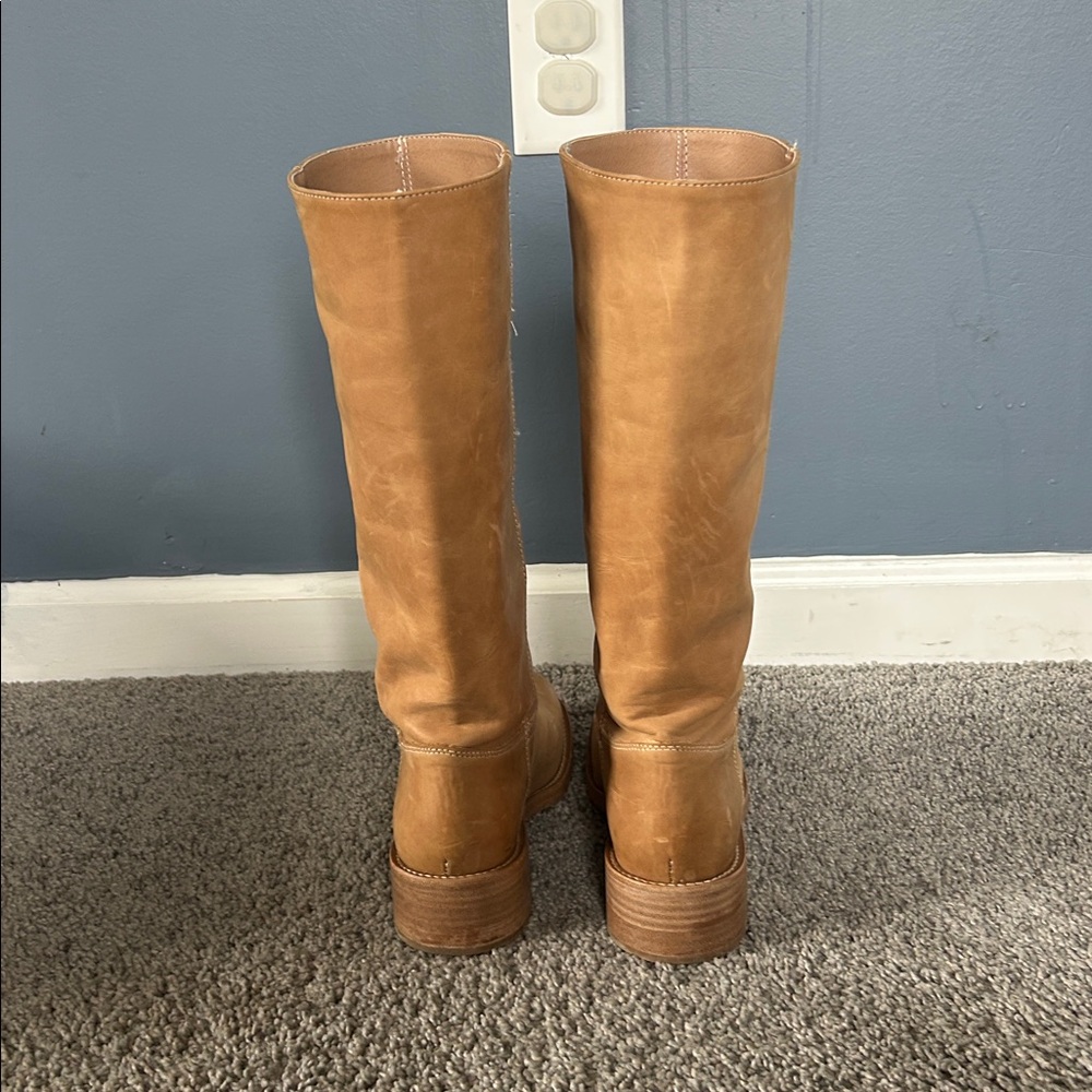 Steve Madden Riggs Banana Leather Boots - Picture 3 of 9